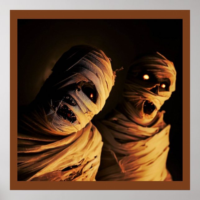 Halloween - Mummies 1 Poster (Front)