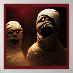 Halloween - Mummies 3 Poster