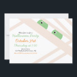 Halloween Mummy Costume Party White Invitation<br><div class="desc">Halloween Party Invitation with Mummy Design</div>