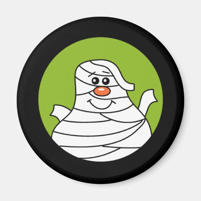 Halloween Mummy Magnet (Front)