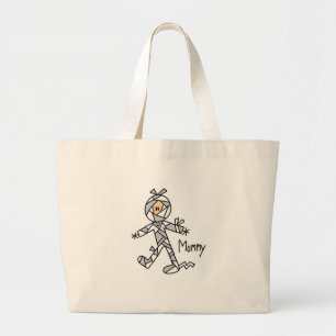 Halloween Mummy Stick Figure Bag