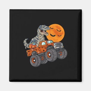 Halloween Mummy T Rex Monster Truck Boys Kids Teen Magnet
