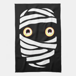 Halloween Mummy Towel BOO Halloween Tea Towels