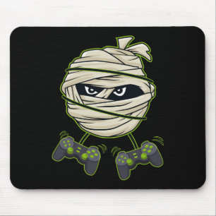 Halloween Mummy Video Gamer Controllers Boys Kids  Mouse Mat