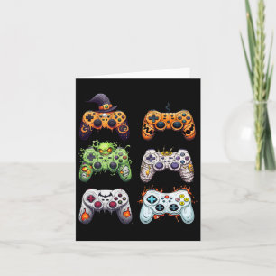 Halloween Mummy Zombie Gaming Controllers Vampire Card
