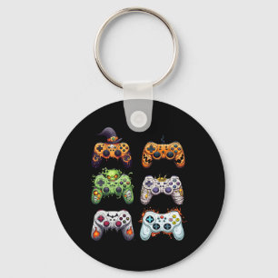Halloween Mummy Zombie Gaming Controllers Vampire Key Ring