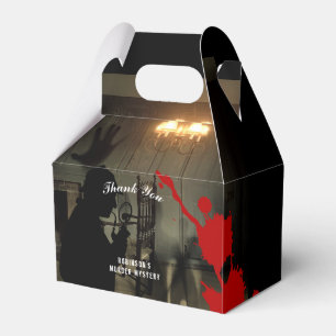 Halloween Murder Mystery Party Favours Box Crime