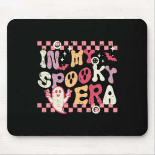 Halloween My Spooky Era Retro Costume Groovy Women Mouse Mat
