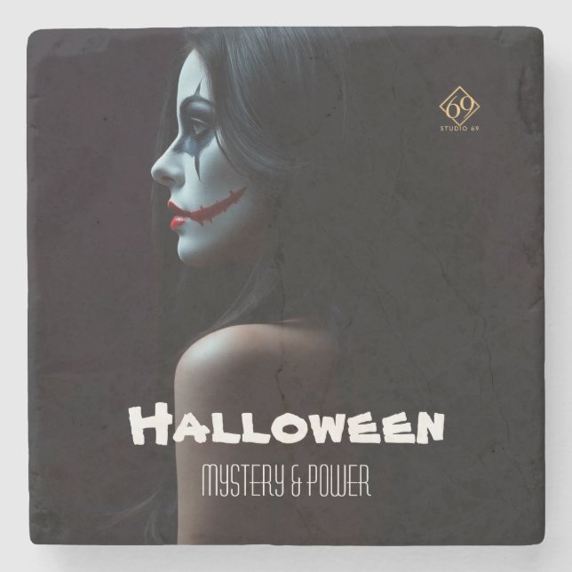 Halloween Mystery & Power Stone Coaster (Front)