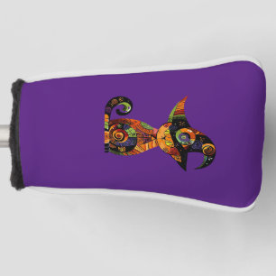 Halloween/mystical/cat/fall  golf head cover