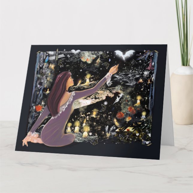 Halloween Mystique Card (Front)