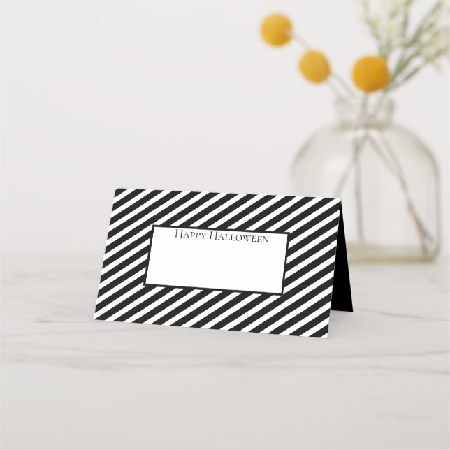 Halloween Name Place Cards (Front)