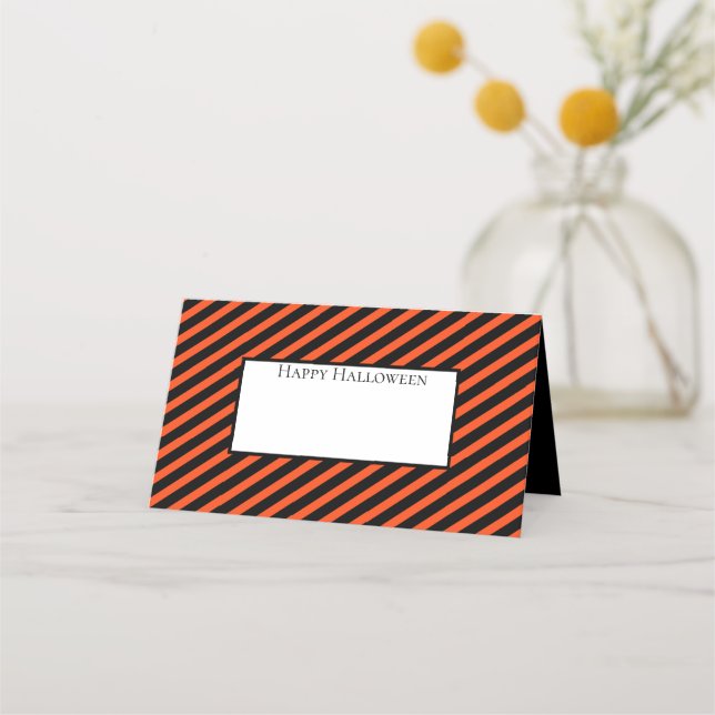 Halloween Name Place Cards (Front)