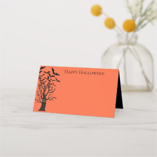 Halloween Name Place Cards