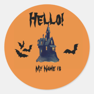 Halloween Name Tag