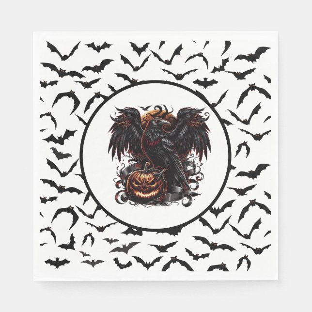 Halloween  napkin (Front)