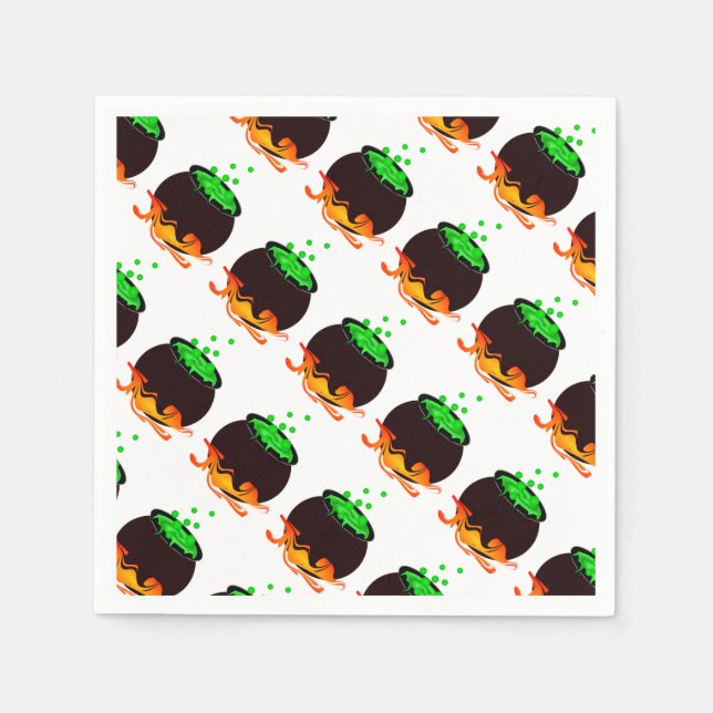 Halloween Napkin/Witch's Brew Napkin (Front)