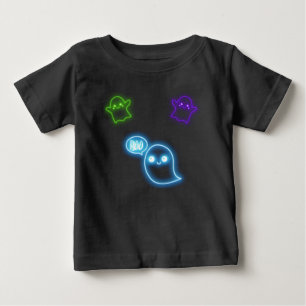 Halloween Neon Ghosts Baby T-Shirt
