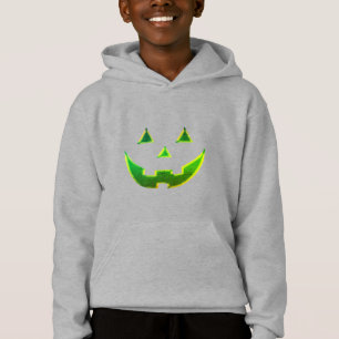 Halloween neon green Jack o lantern pumpkin kids