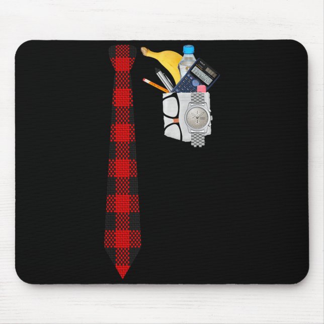 Halloween Nerd Costume T Shirt Funny Geek Xo4u Ori Mouse Mat (Front)