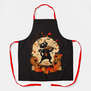 Halloween night. apron