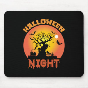 Halloween Night Birthday Mouse Mat