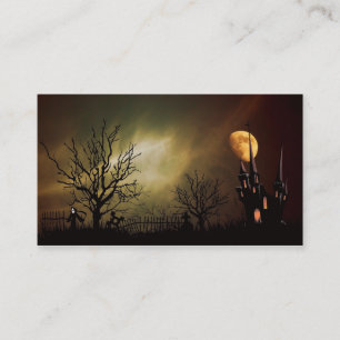 Halloween Night Business Card