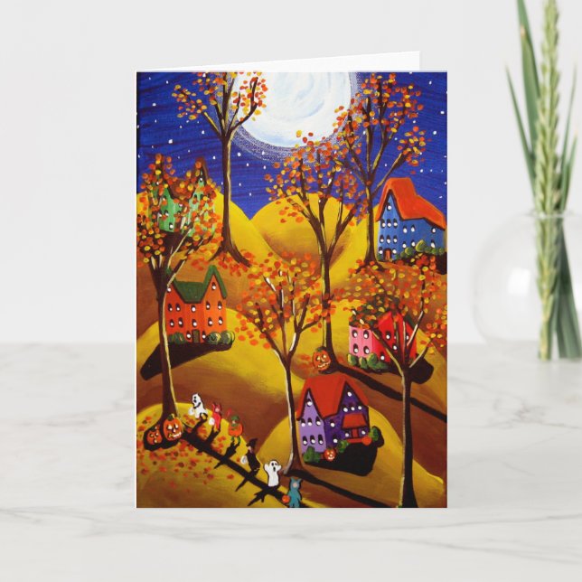 Halloween Night Card (Front)