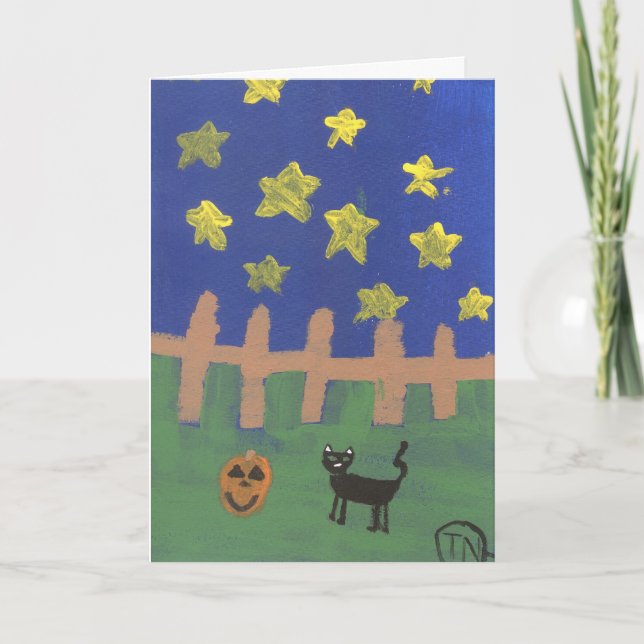 Halloween Night Card (Front)