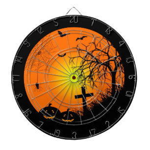 Halloween night dartboard