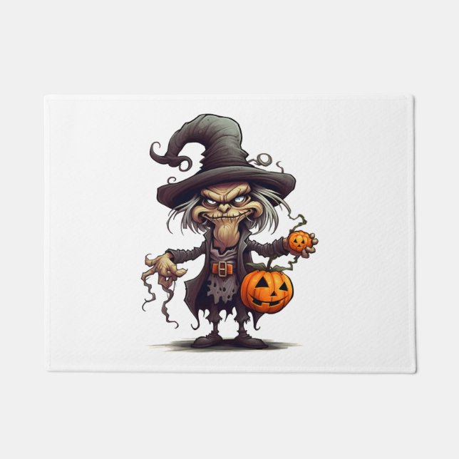 Halloween Night                               Doormat (Front)