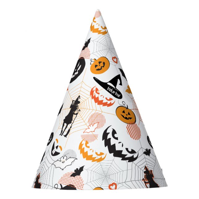 Halloween Night Event Trendy Party Hat (Front)