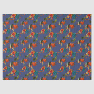 Halloween night flights small) tissue paper