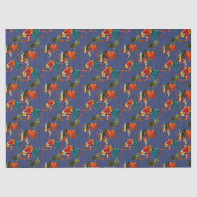 Halloween night flights small) tissue paper (Front)