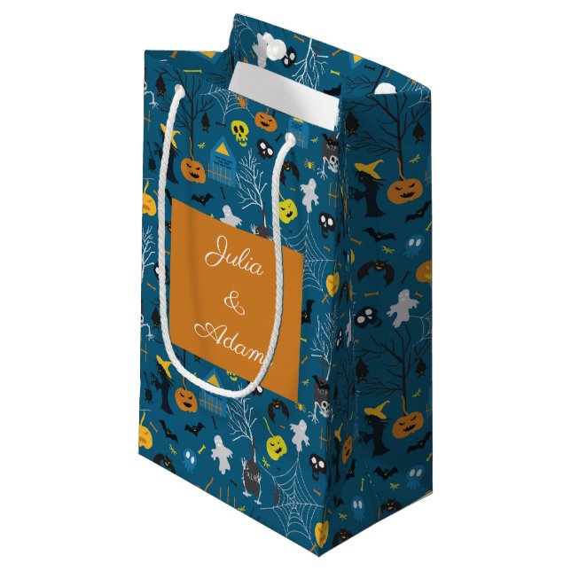 Halloween Night Gift Bag (Front Angled)