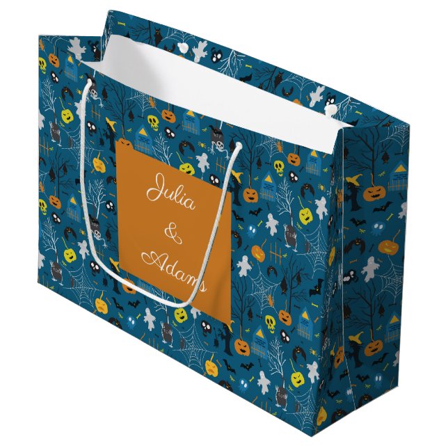 Halloween Night Gift Bag (Front Angled)