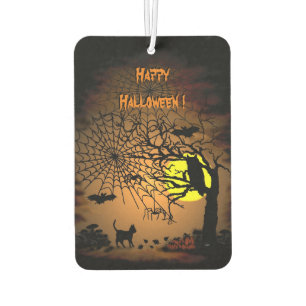 Halloween Night , Happy Halloween ! Car Air Freshener