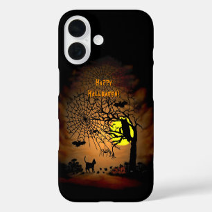 Halloween Night , Happy Halloween! iPhone 16 Case