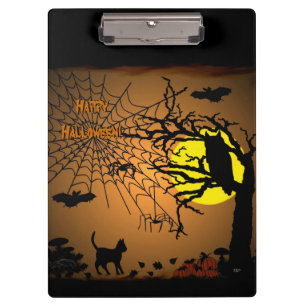 Halloween Night , Happy Halloween! Clipboard