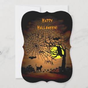 Halloween Night , Happy Halloween! Invitation