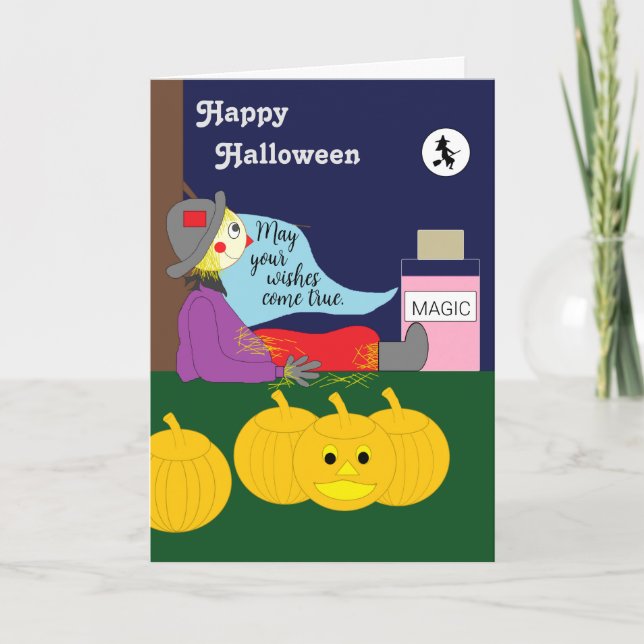 Halloween Night of Magic: Blank Card (Front)