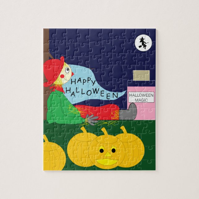 Halloween Night of Magic: Jigsaw Puzzle (Vertical)