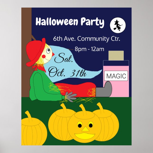 Halloween Night of Magic: Poster (Front)