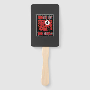 Halloween Night of the Dread Haunted House Hand Fan