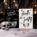 Halloween Night of the Living Wed Wedding Invitation<br><div class="desc">This design measures 5 x 7 inches/  12.7 x 17.8 cm and is perfect for invitations.</div>