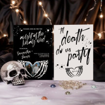 Halloween Night of the Living Wed Wedding