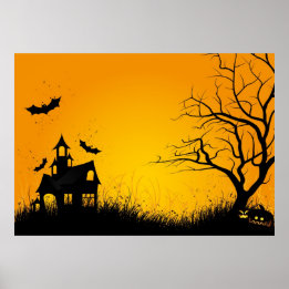 Halloween night poster