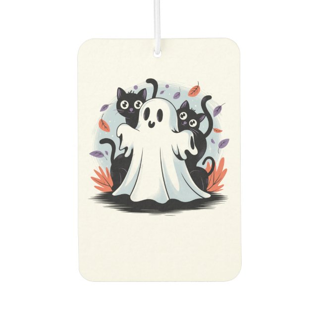 Halloween Night Prowl Car Air Freshener (Front)