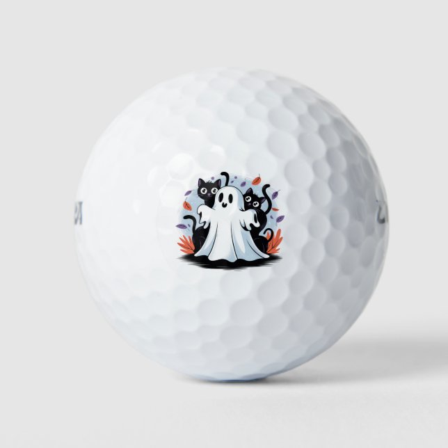 Halloween Night Prowl Golf Balls (Front)
