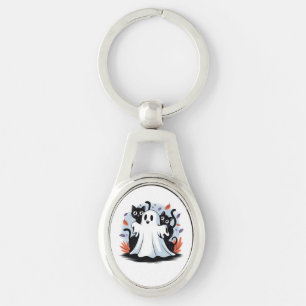 Halloween Night Prowl Key Ring